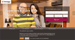 Desktop Screenshot of homestay.com